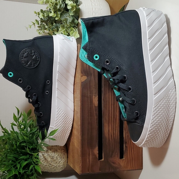 CONVERSE CTAS LIFT 2X HI PLATFORM WOMEN'S SZ 9/ 571675C - Picture 3 of 15